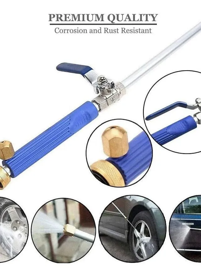 1Set Car Washing Maintenance High Pressure Power Water Gun Washer Water Jet Hose Pipe Wand Nozzle Sprayer Spray Cleaning Tool