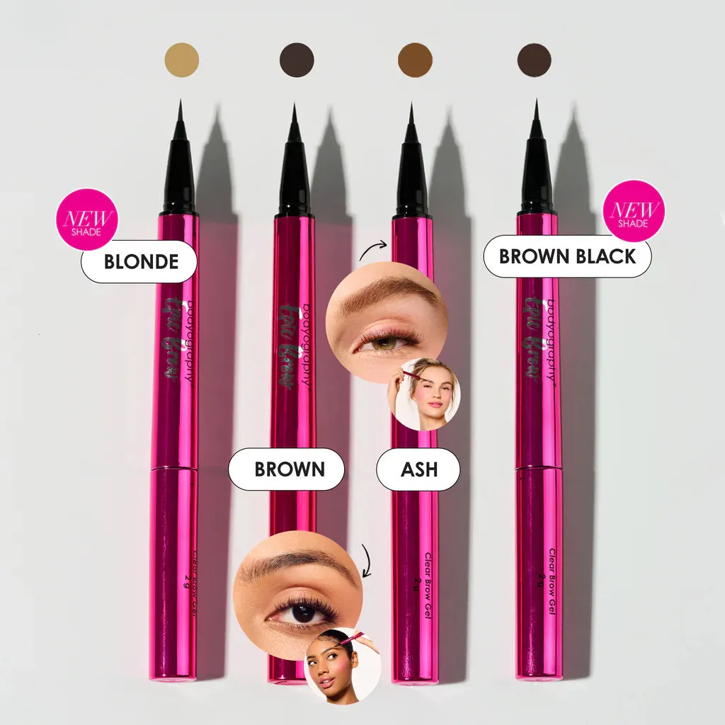 Bodyography Epic Brow Clear Brow Gel & Brow Definer (Blonde)