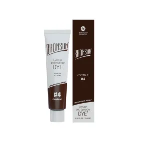 Bronsun Lash & Brow Gel Dye - #4 Chestnut