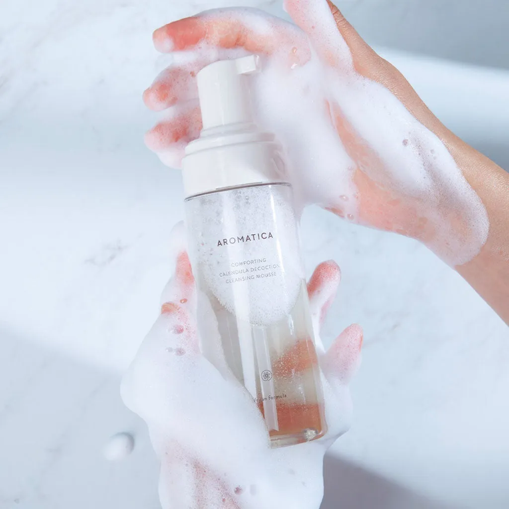Comforting Calendula Decoction Cleansing Mousse