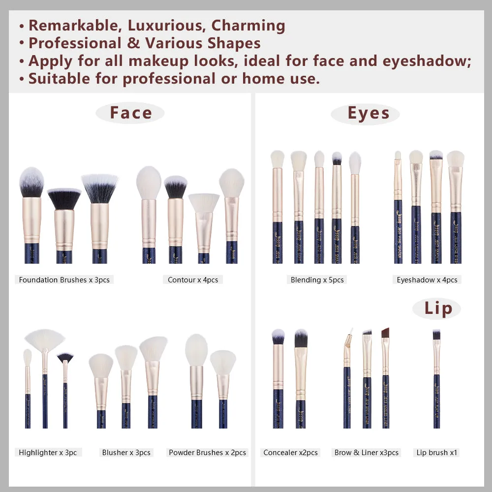 Galaxy 30Pcs Makeup Brush Set T470