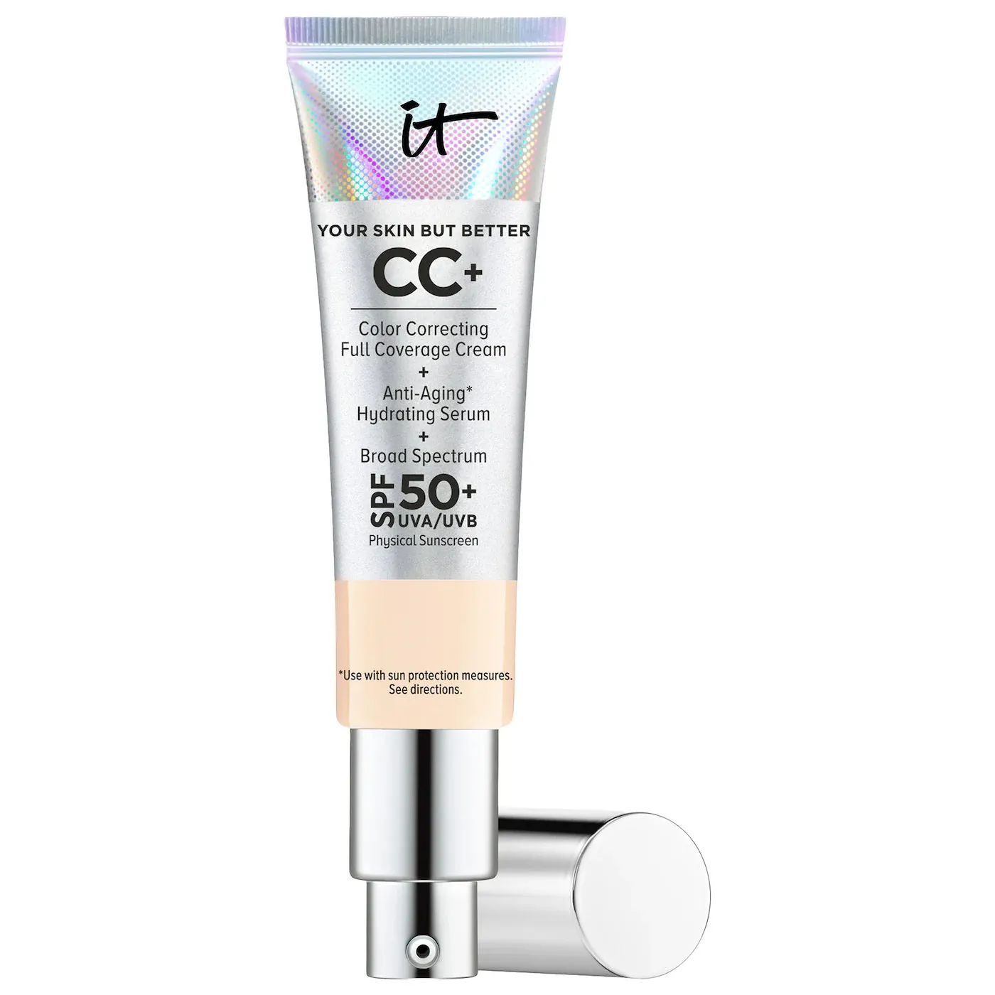 IT Cosmetics - CC  Cream Full Coverage Color Correcting Foundation with SPF 50  | 50 mL