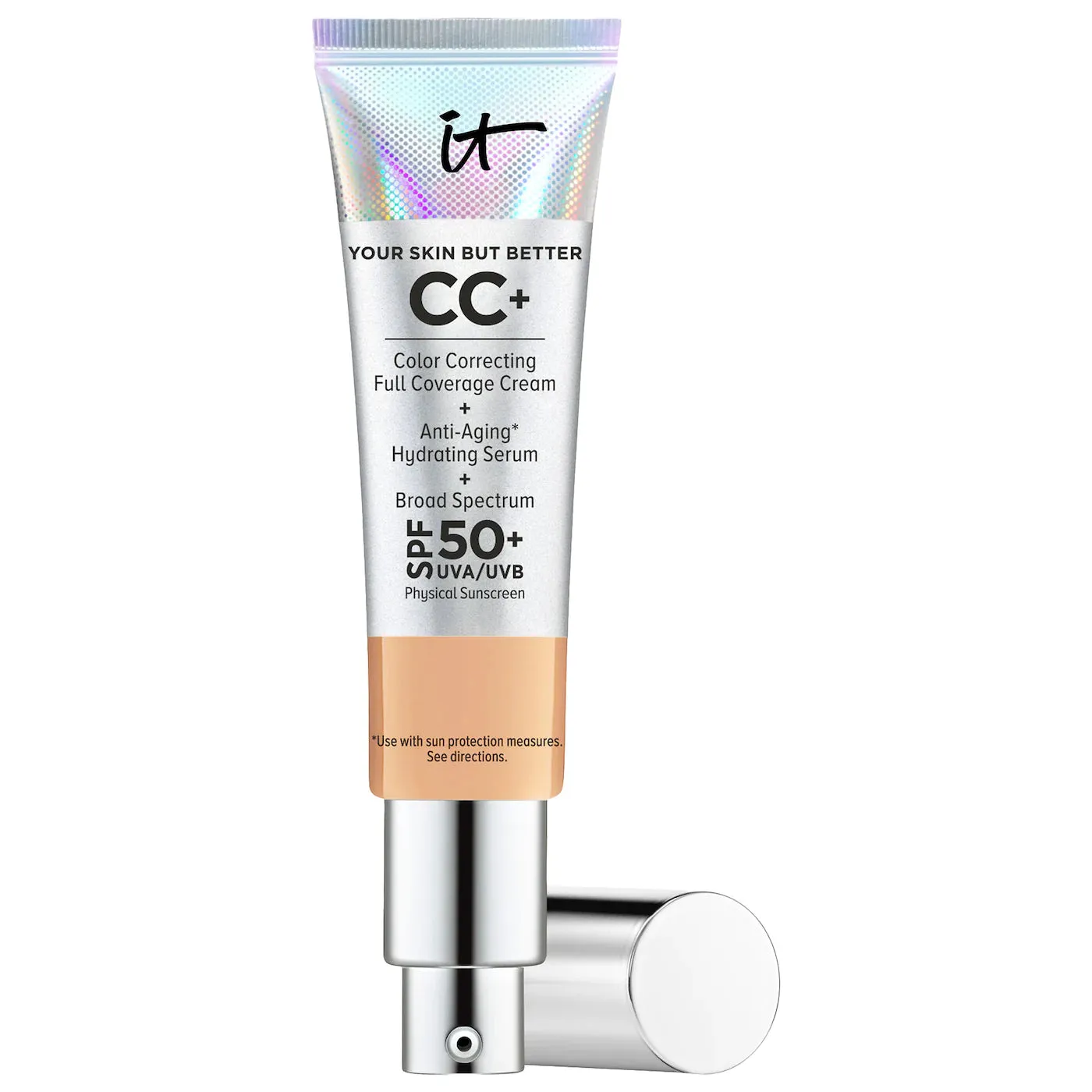 IT Cosmetics - CC  Cream Full Coverage Color Correcting Foundation with SPF 50  | 50 mL