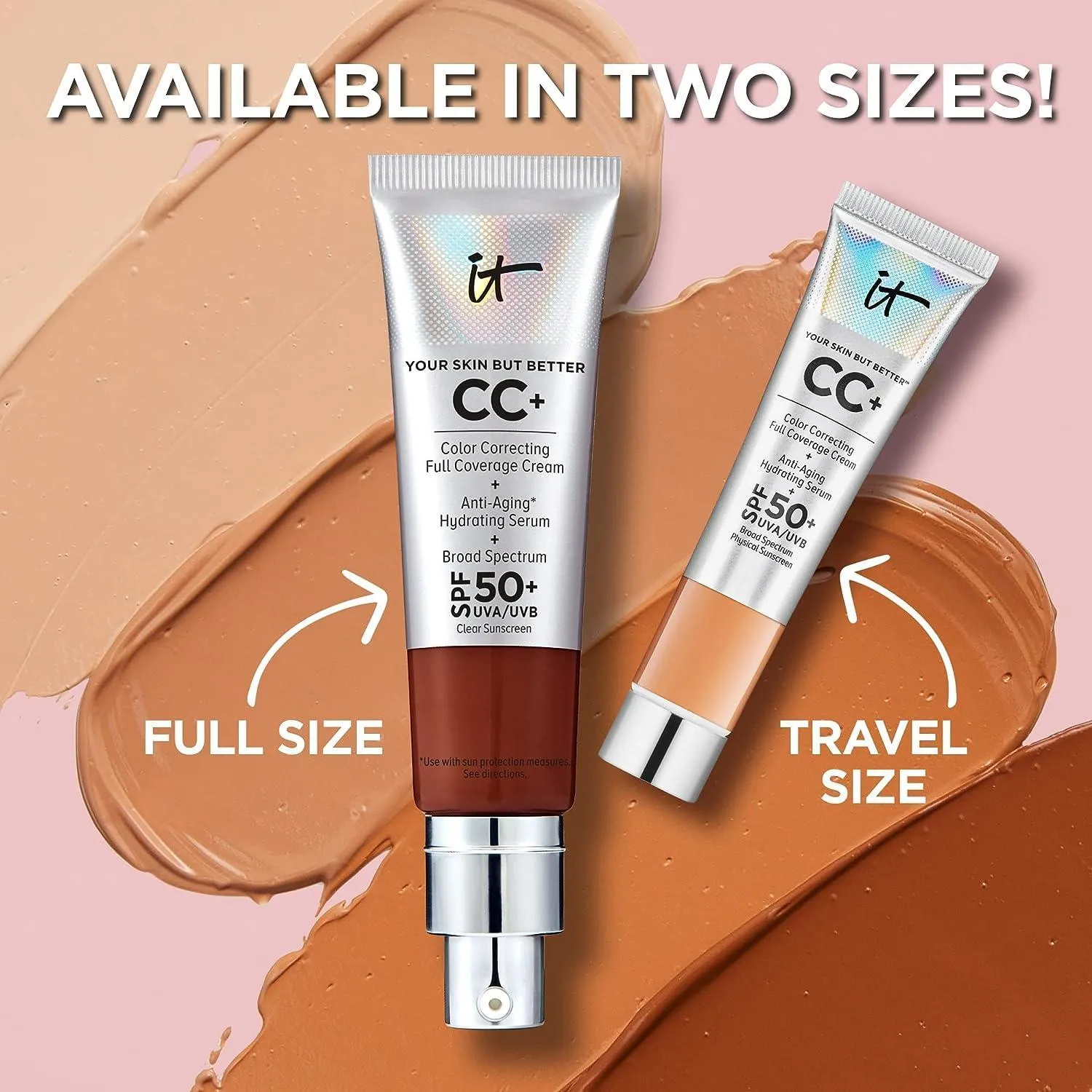 IT Cosmetics - CC  Cream Full-Coverage Foundation with SPF 50  - Fair Beige - 32ml