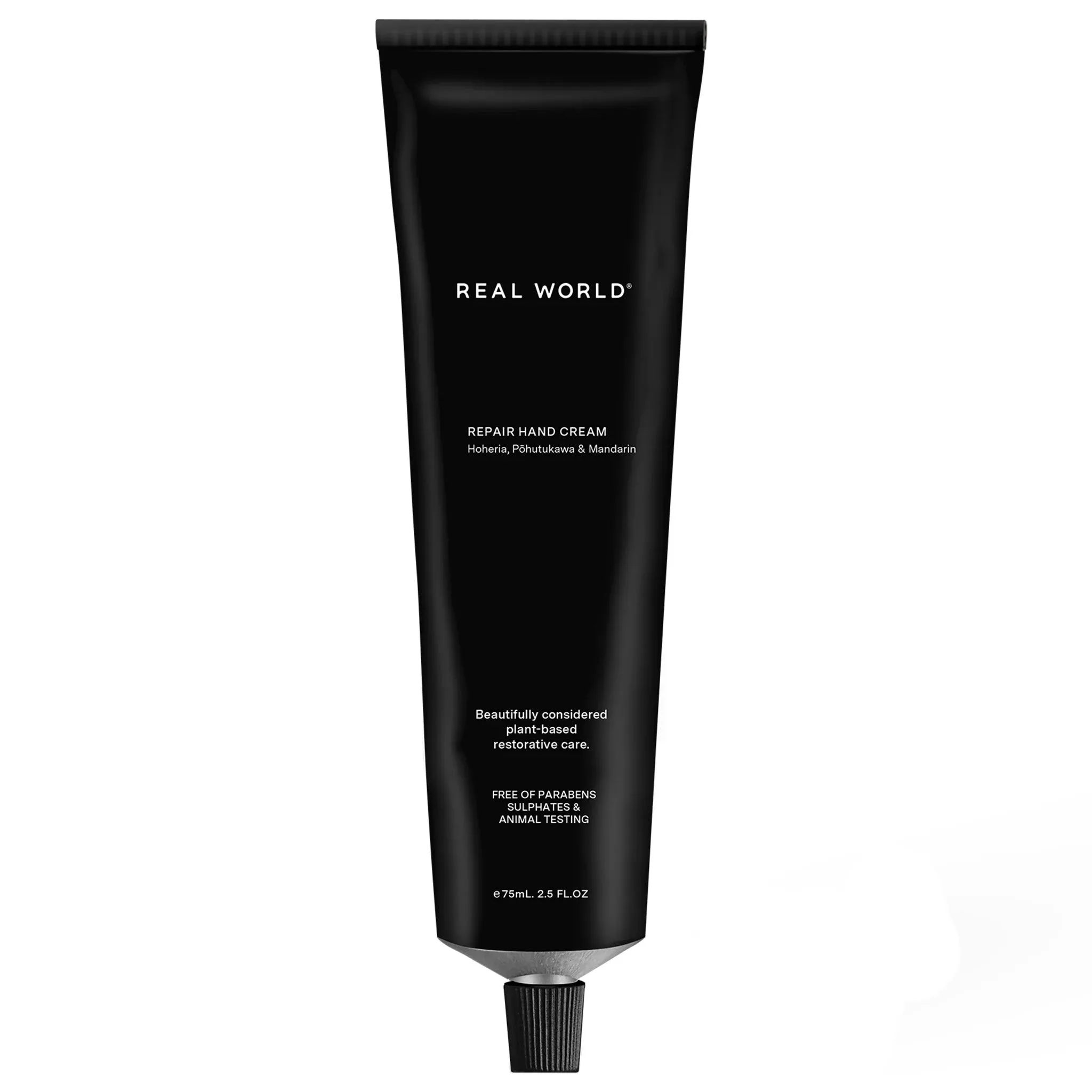 Real World NZ Repair Hand Cream Tube - Hoheria, Pohutukawa & Mandarin