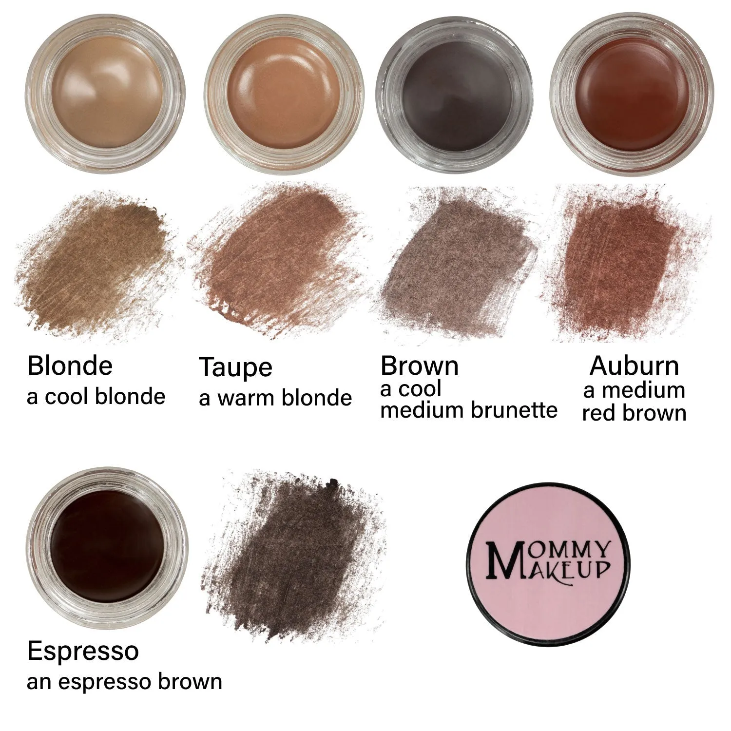 Stay Put Waterproof Gel Brow Balm w/ Micropigments - Taupe