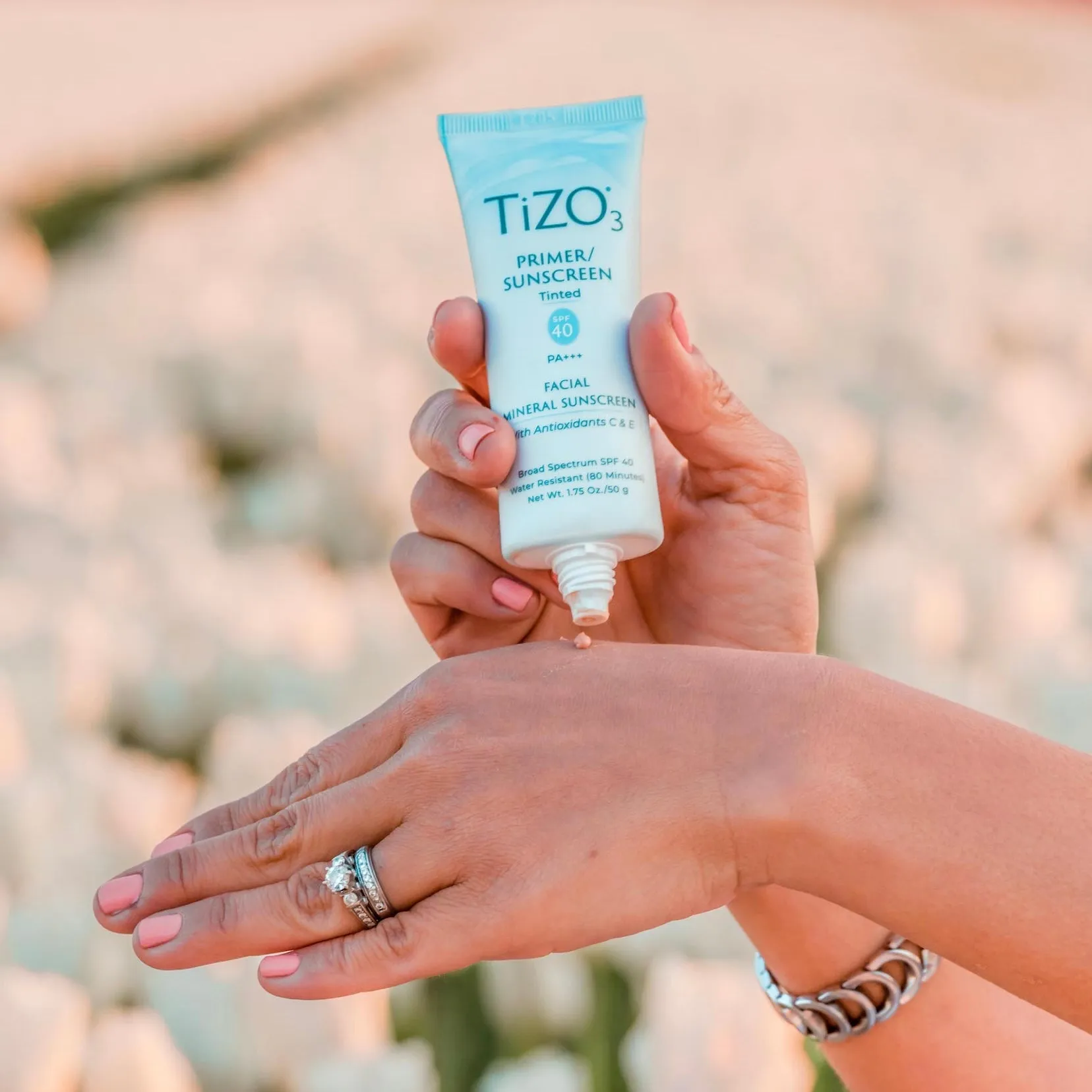 TIZO3 Facial Primer Tinted | Non Tinted SPF 40